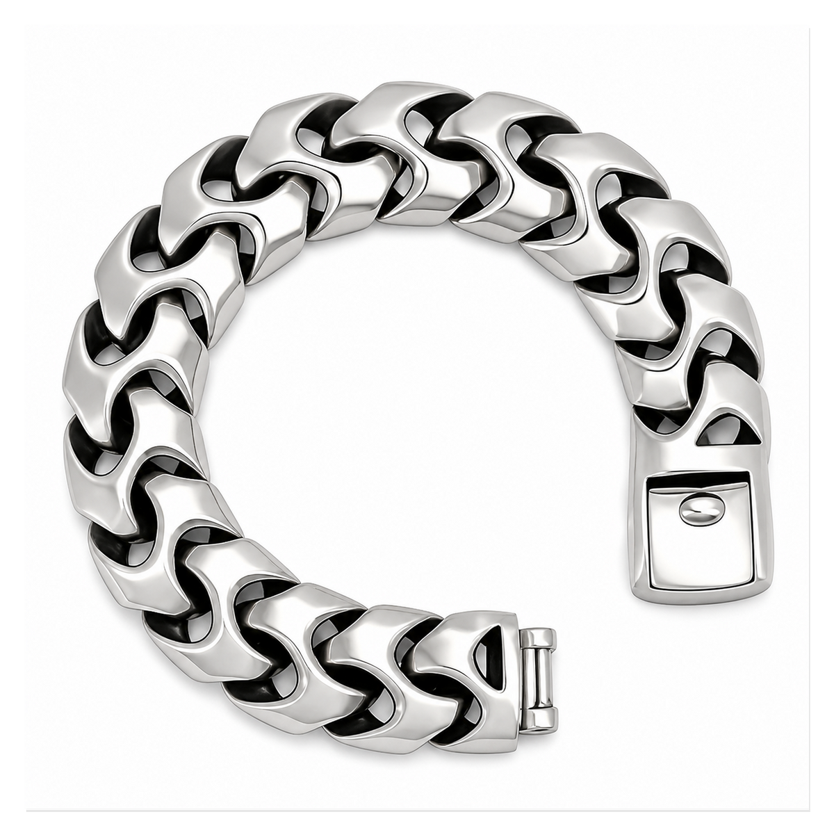 Pulsera Fredericio Única de Cadena Cubana
