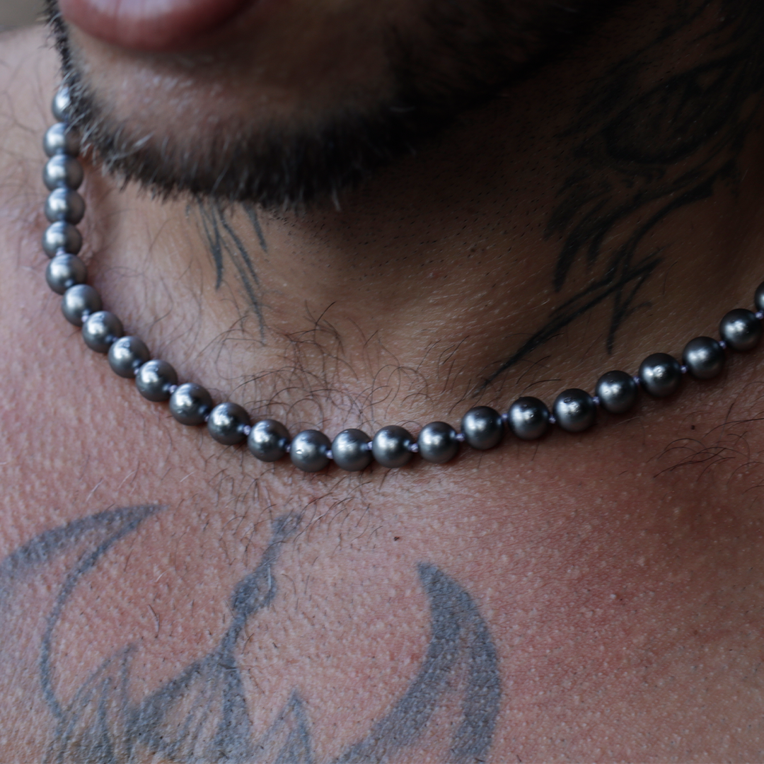 Collier ras du cou en perles de culture Arrio