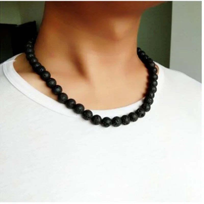 Collier en perles de tigre jaune Lincon