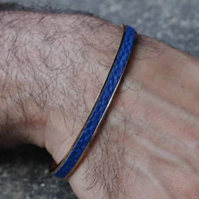 Manchette tribale sincère en acier inoxydable