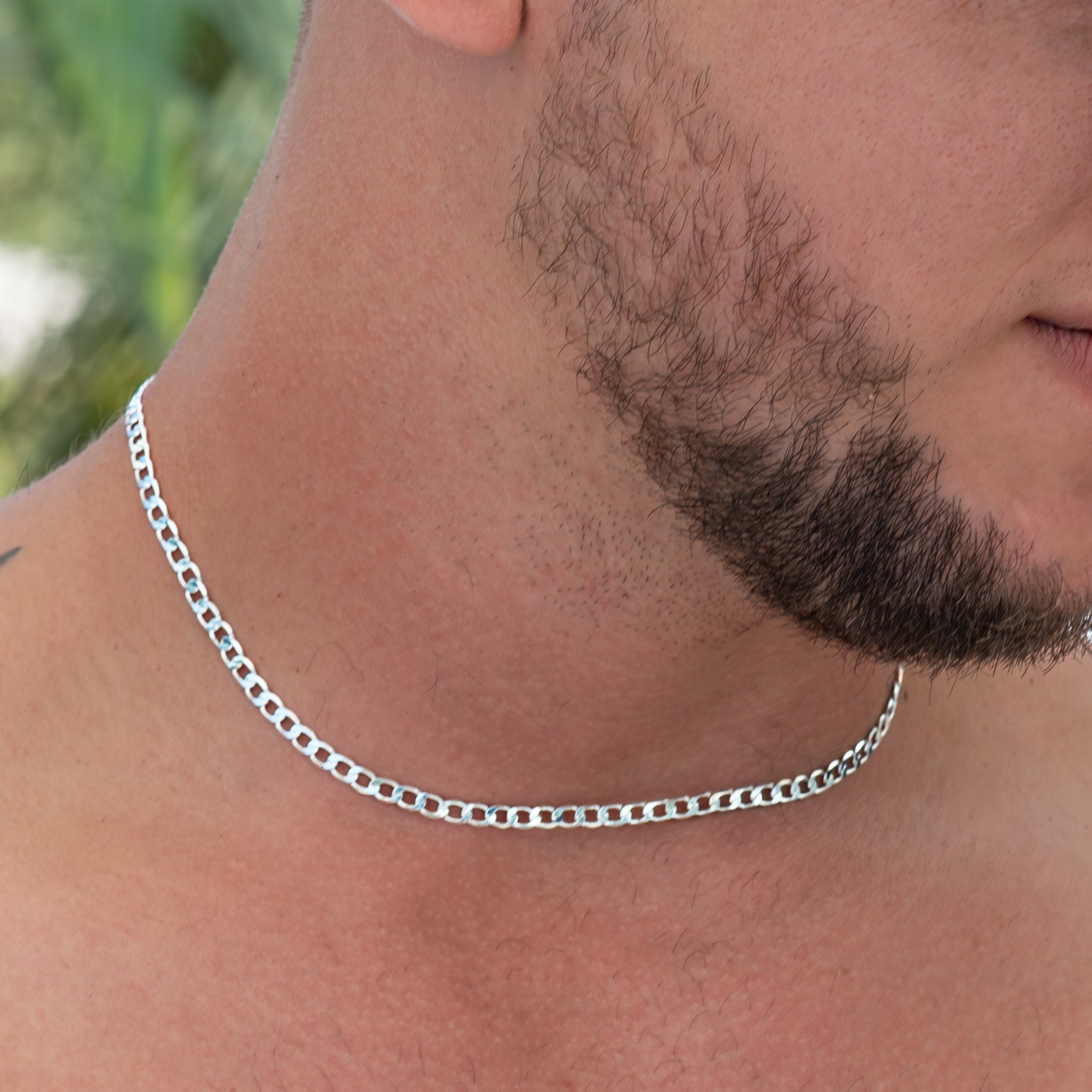 Bario Sterling Silver Necklace