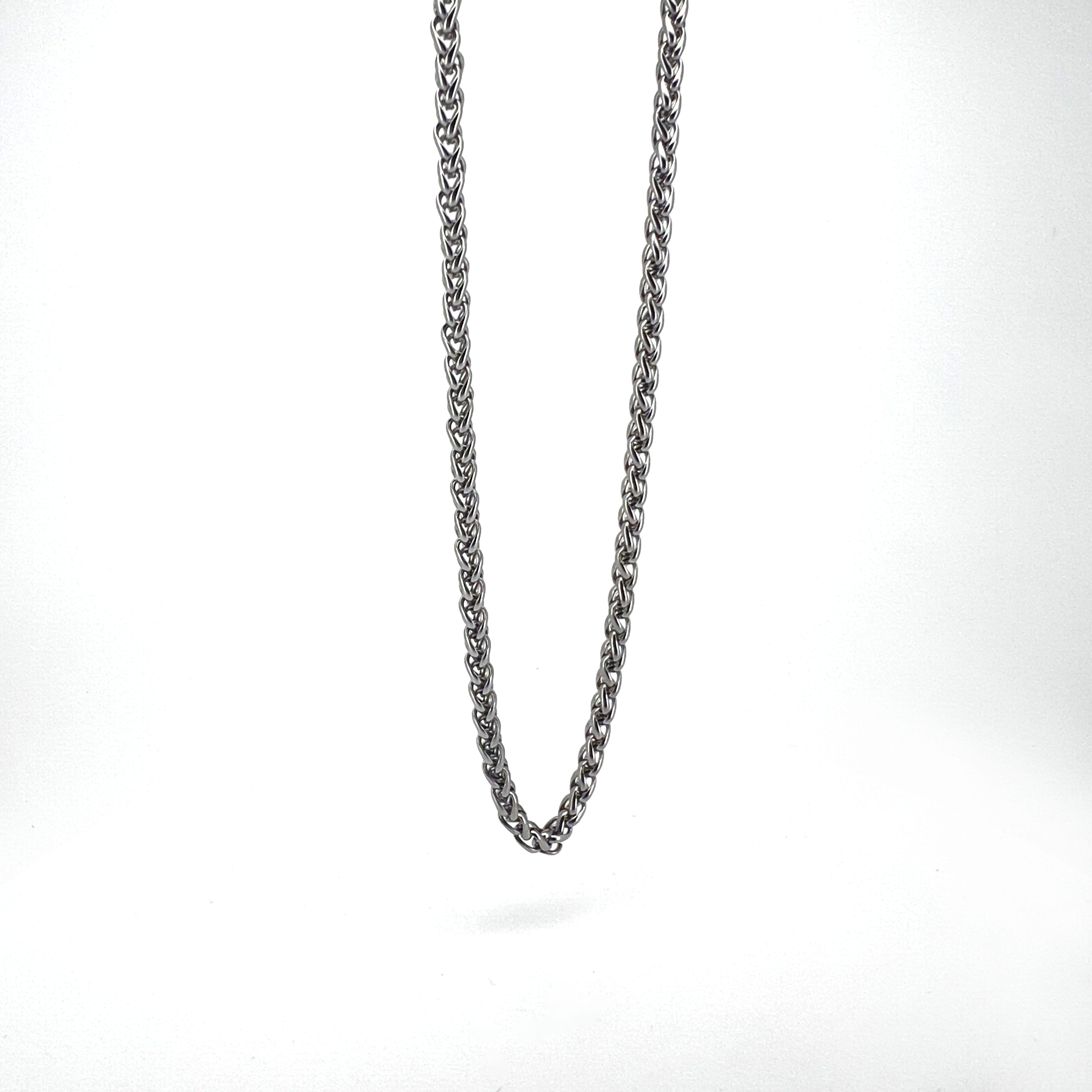 Eliseao Stainless Steel Franco Chain Necklace