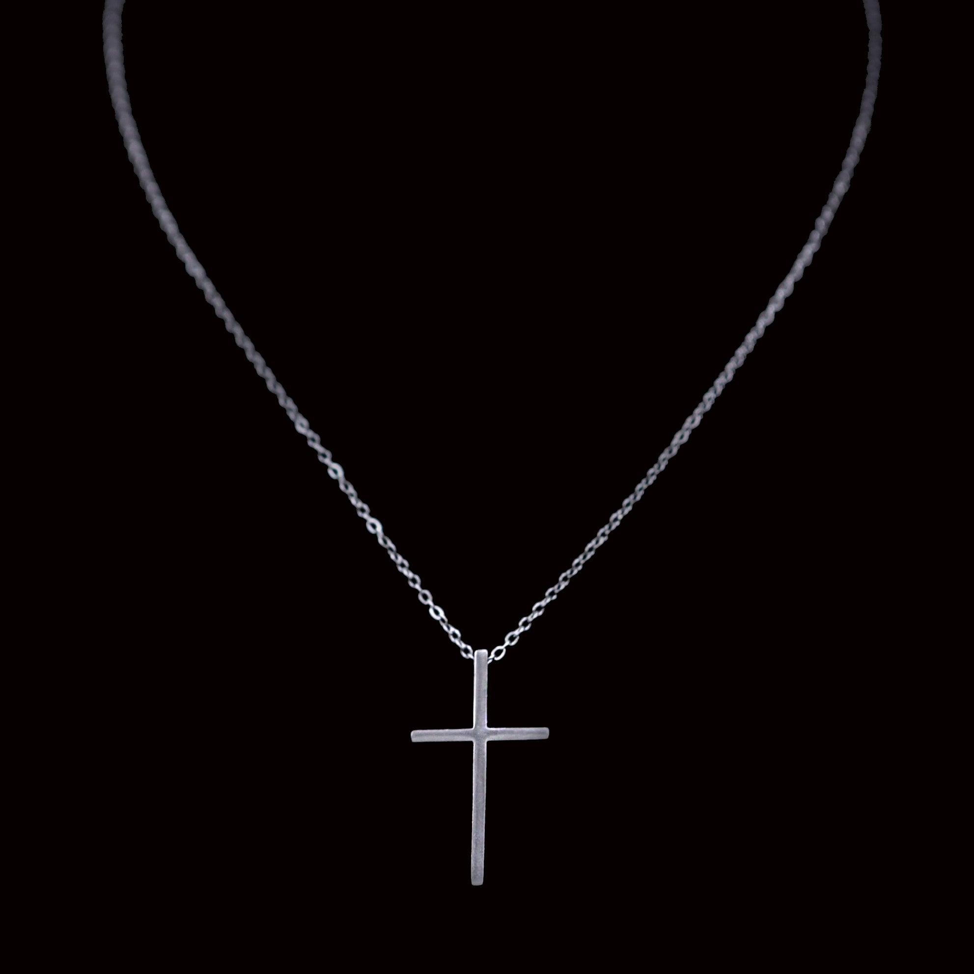 Ferdi Crucifix Pendant with Link Chain