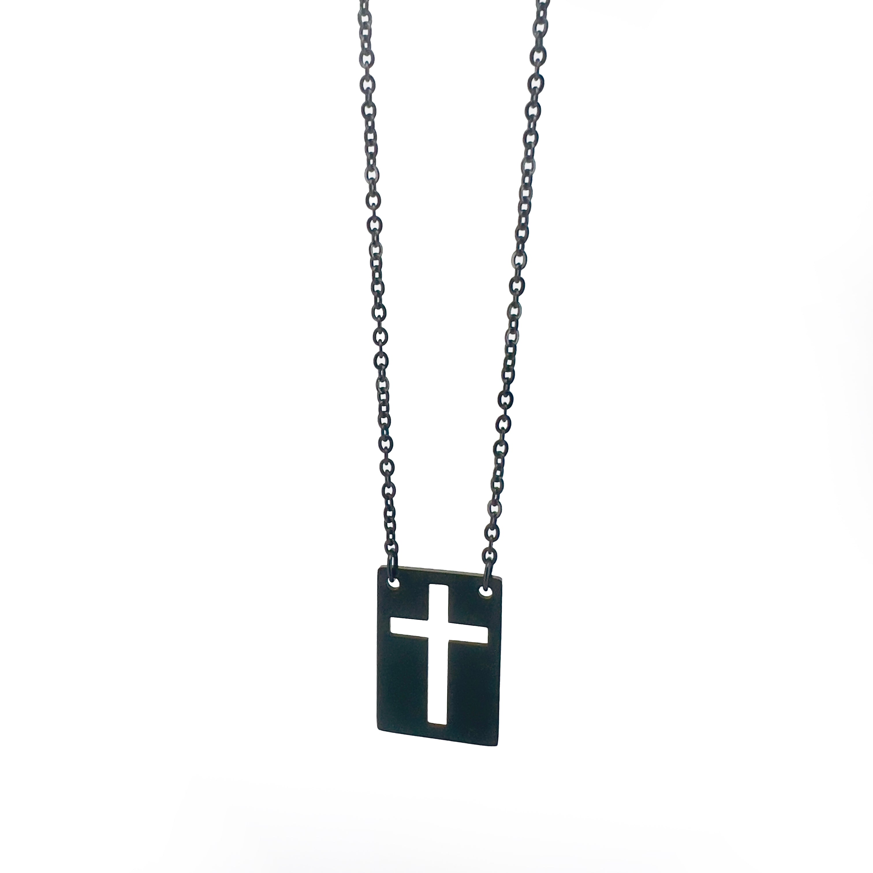 Octavio Stainless Steel Chain Necklace with Symbolic Pendant