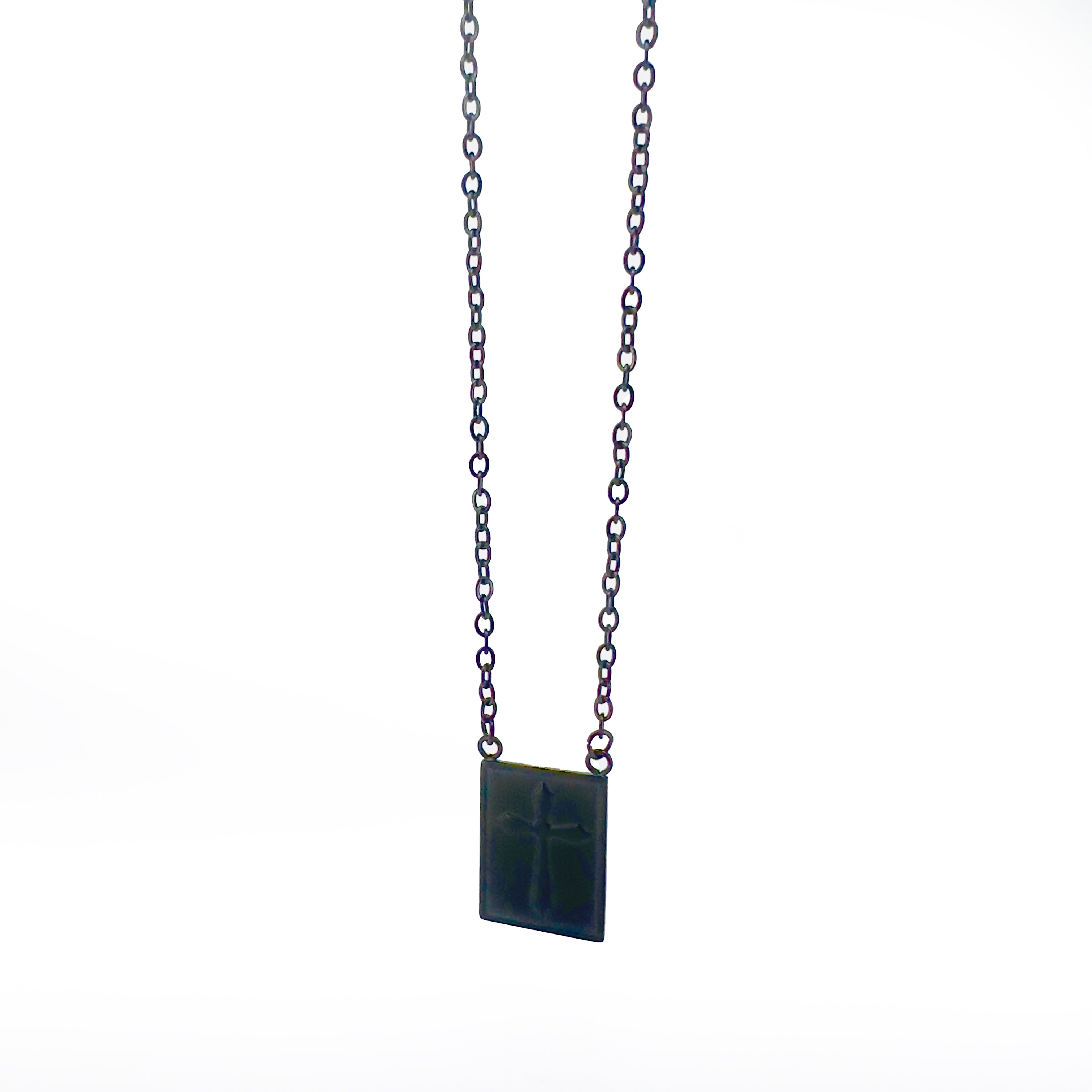 Paxon Collier chaîne en acier inoxydable avec pendentif symbolique