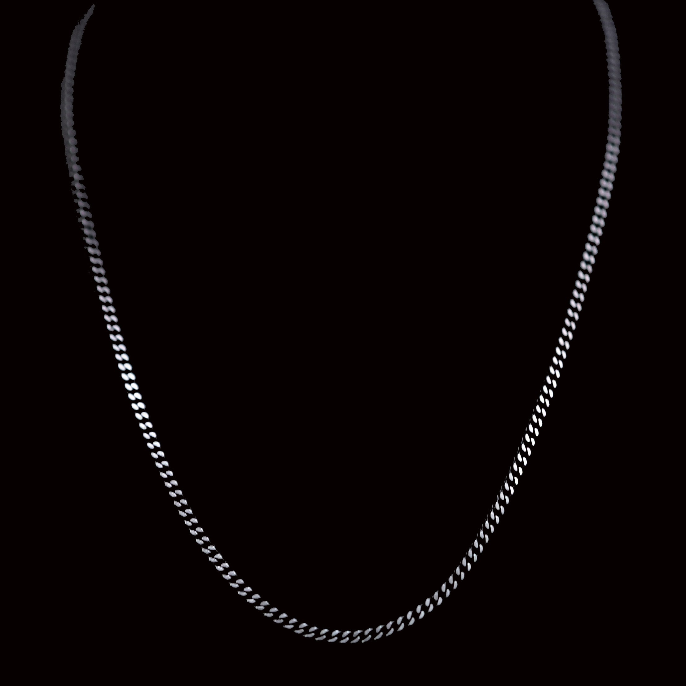 Fidelio Stainless Steel Franco Chain Necklace