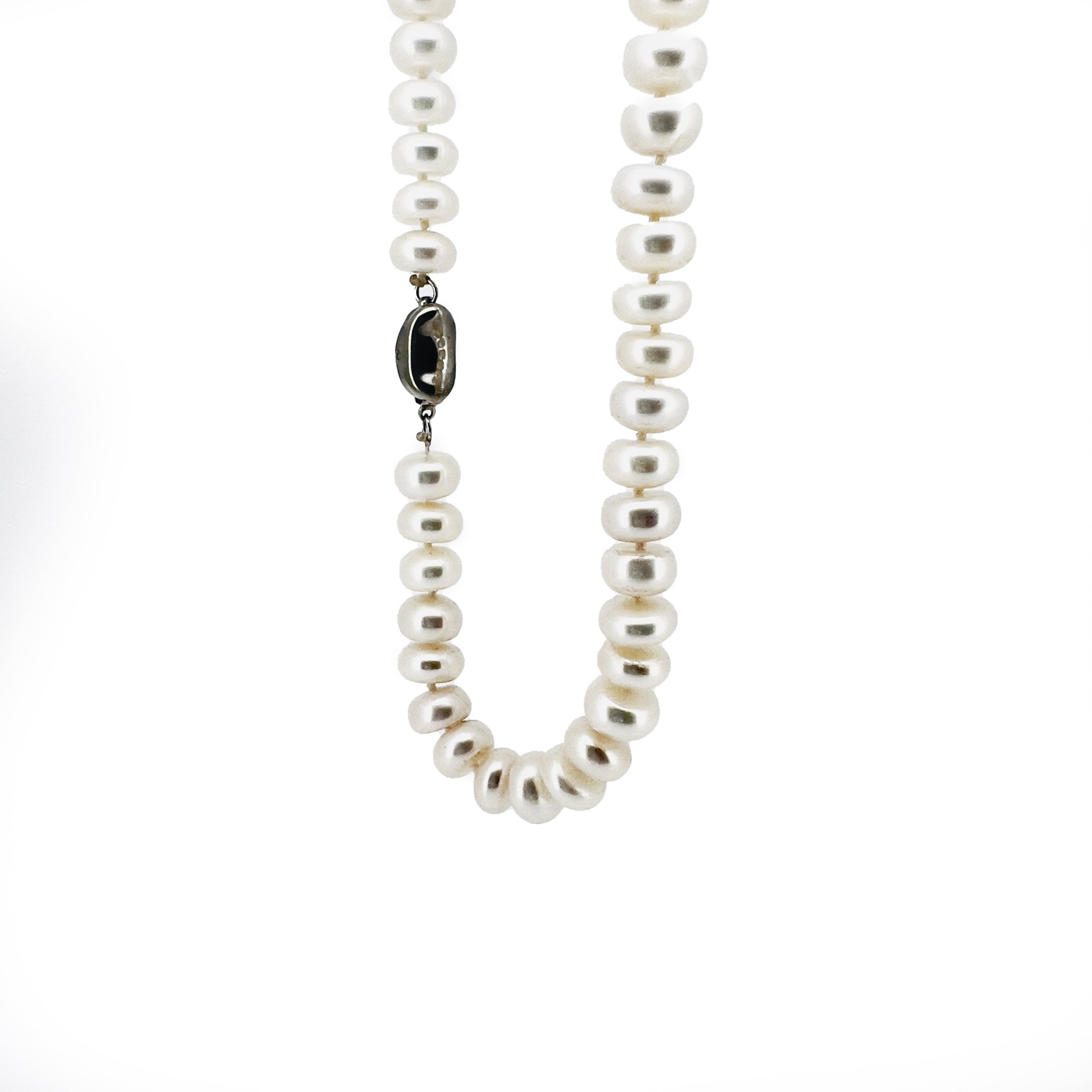 Antiago Natural Freshwater Pearls Strand Necklace