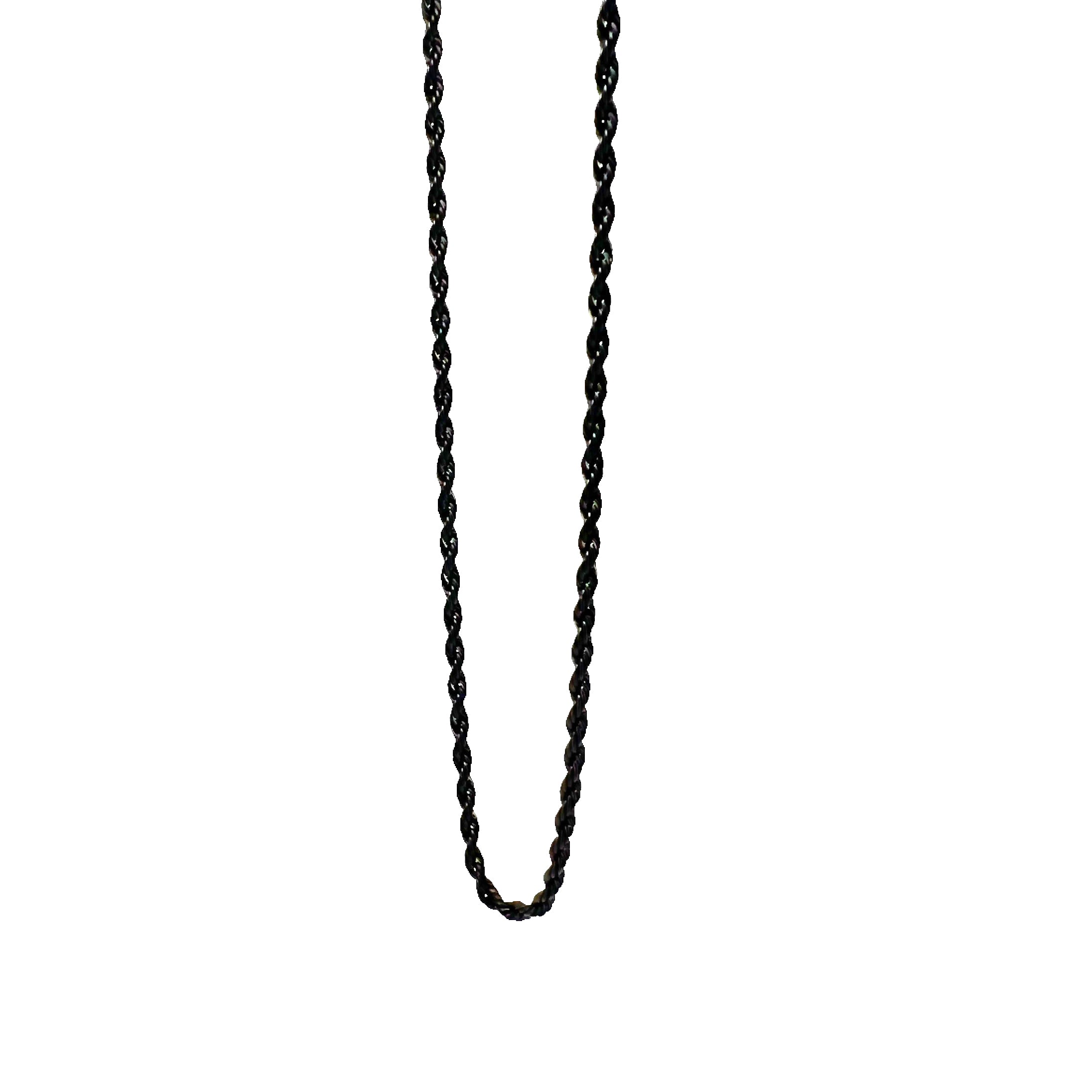 Isaiah Stainless Steel Rope Chain Necklace