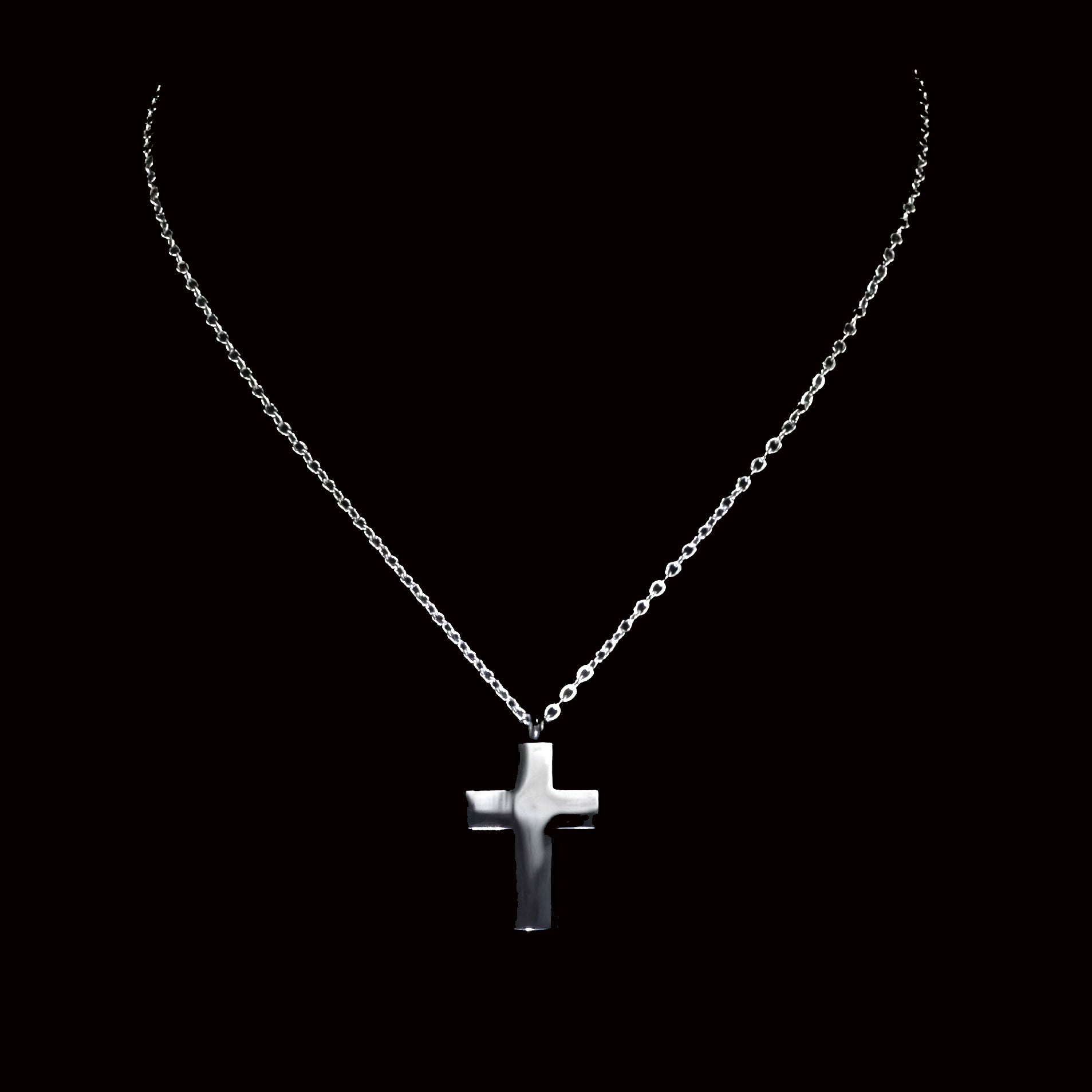 Abraán Necklace with Crucifix Pendant