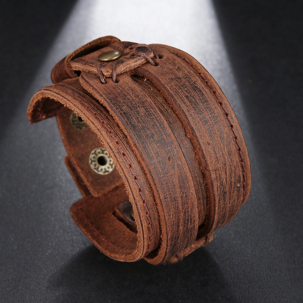 Quico Leather Bracelet 1.5’ | 4cm