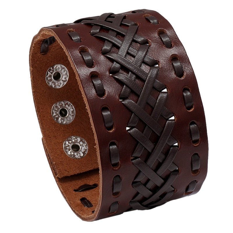 Bracelet en cuir Raynaldo | 3,83 cm