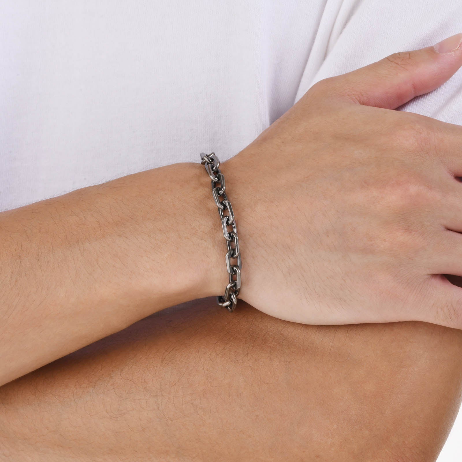 Adán Rolo Chain Bracelet - BERML BY DESIGN JEWELRY FOR MEN
