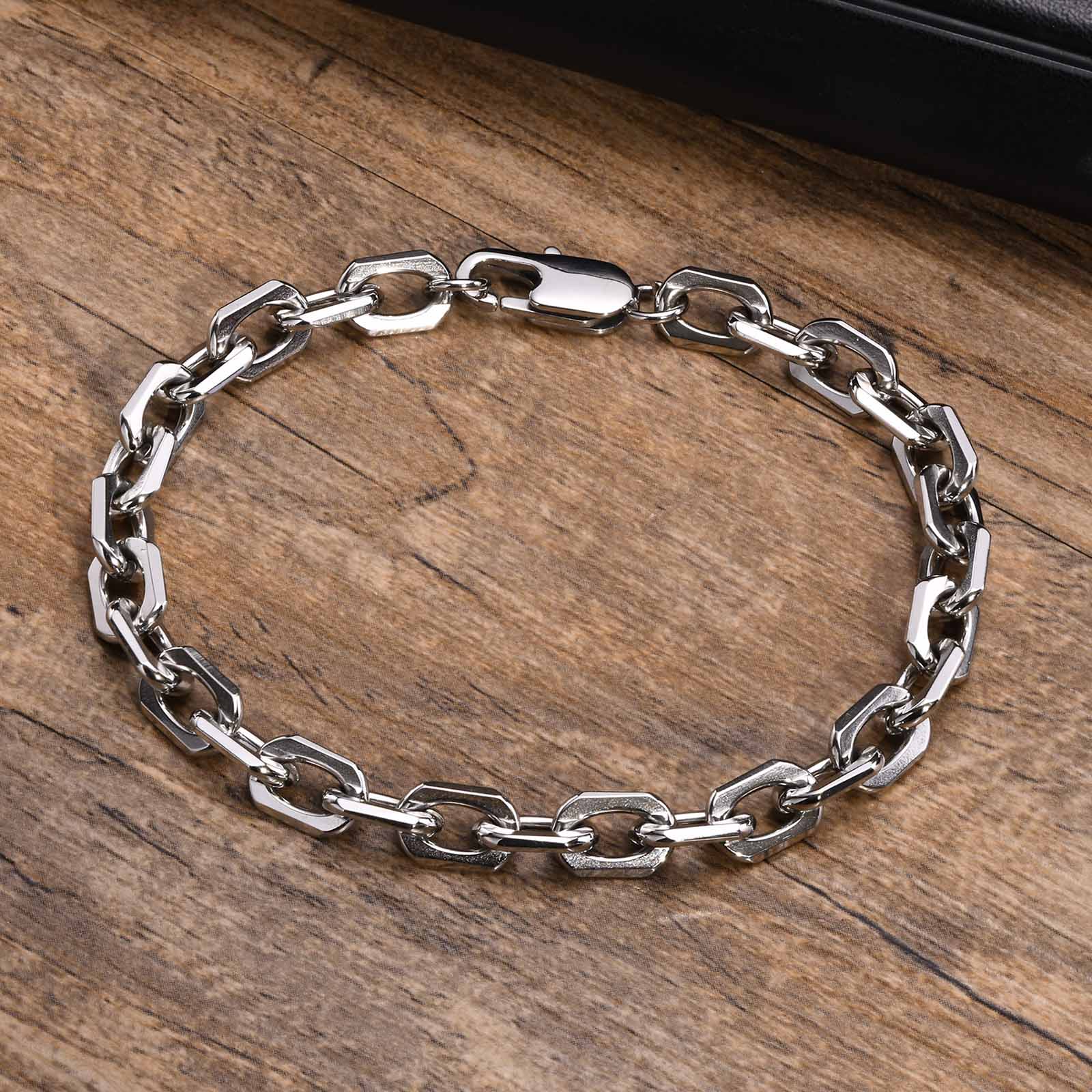 Adrín Rolo Chain Bracelet - BERML BY DESIGN JEWELRY FOR MEN