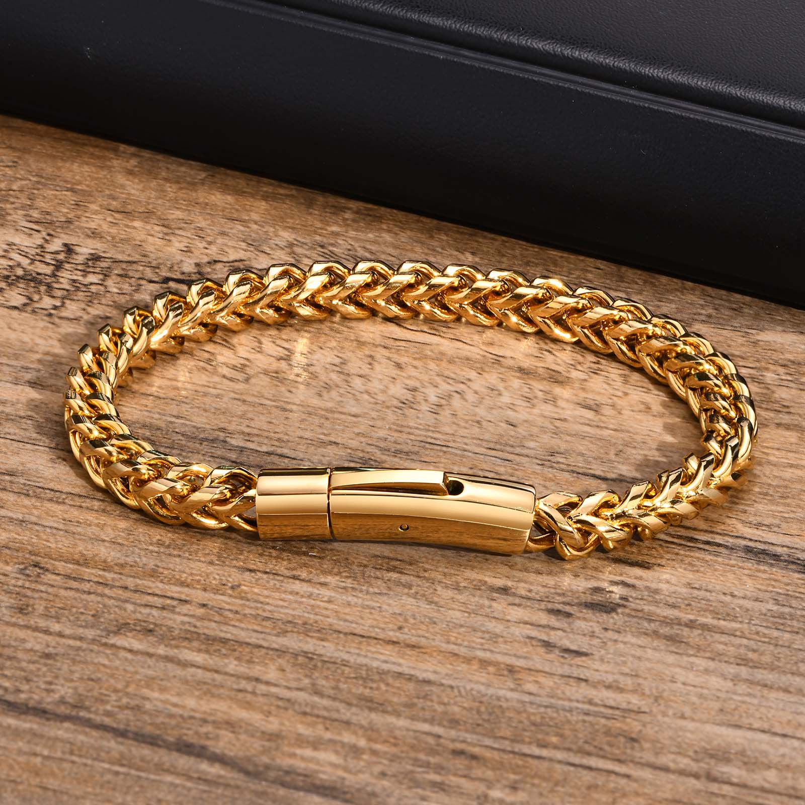 Eleázar Wheat Chain Bracelet 6mm