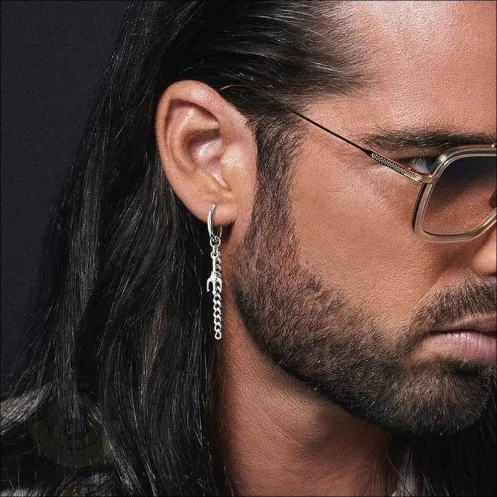 Trident ear piercing deals jewelry