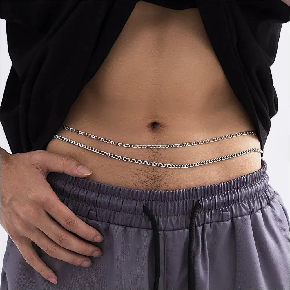 Erth Double Waist Chain BODY JEWELRY berml.men affordable