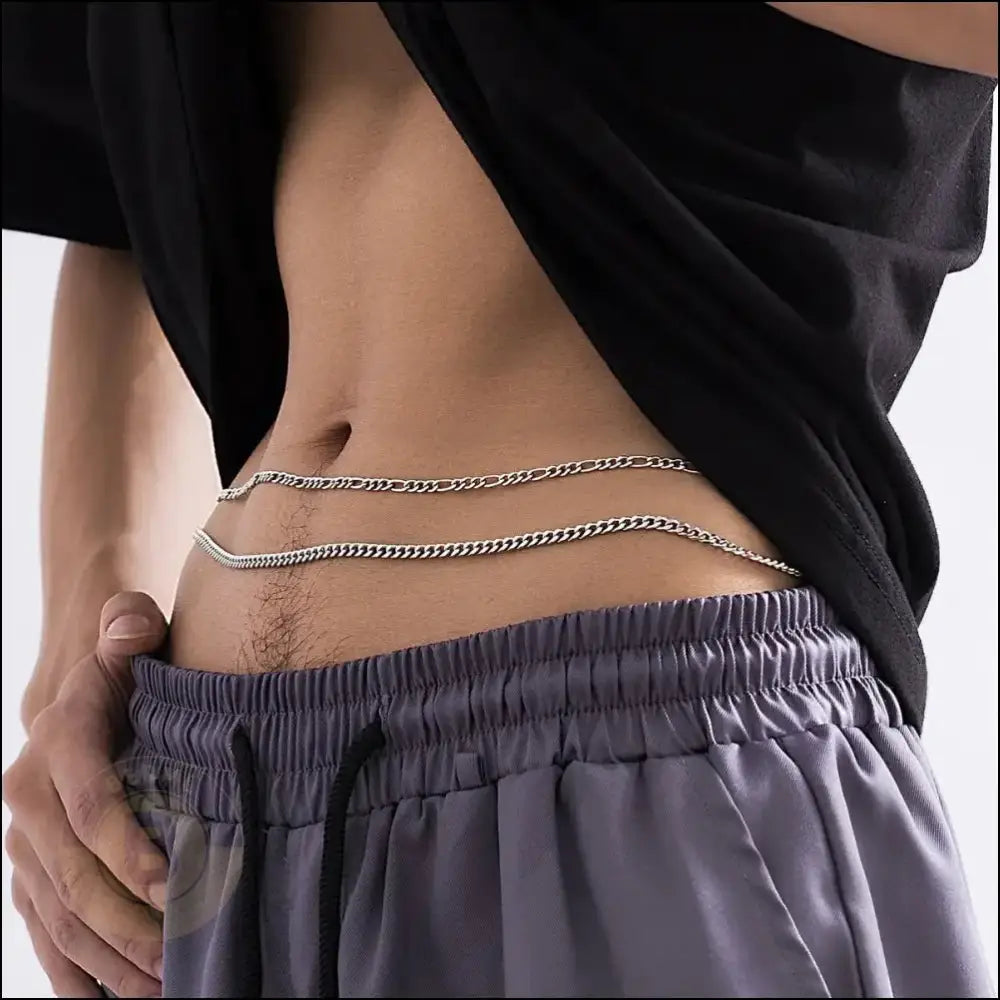 Erth Double Waist Chain - BERML BY DESIGN JEWELRY FOR MEN