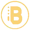 Gold circular logo featuring the letter ’B’ in a minimalist design.