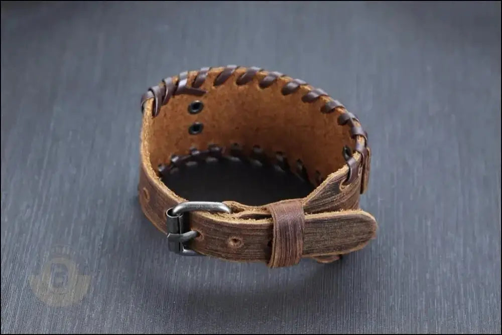 Janson Totem Leather Bracelet - BERML BY DESIGN JEWELRY FOR MEN