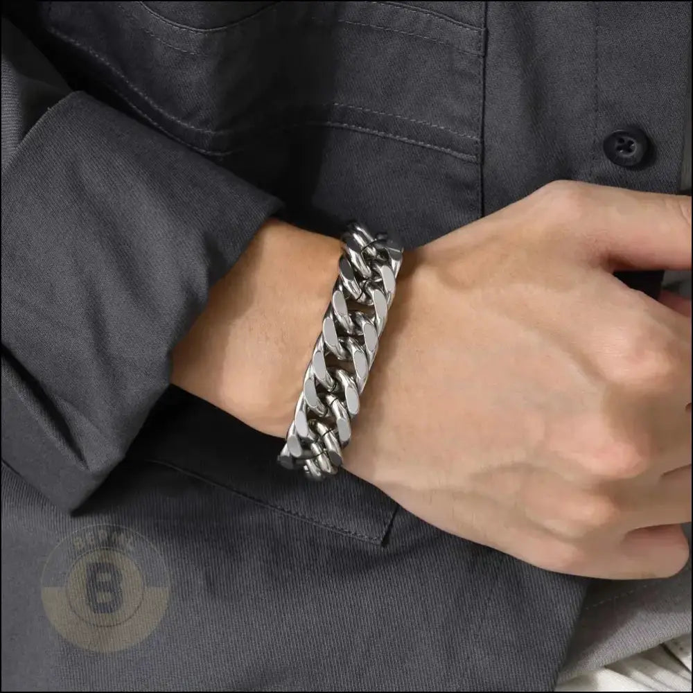 Jerardo Cuban Chain Bracelet - BERML BY DESIGN JEWELRY FOR MEN