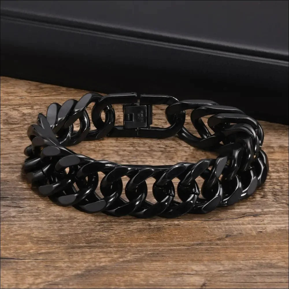 Jerónimo Cuban Chain Bracelet - BERML BY DESIGN JEWELRY FOR MEN