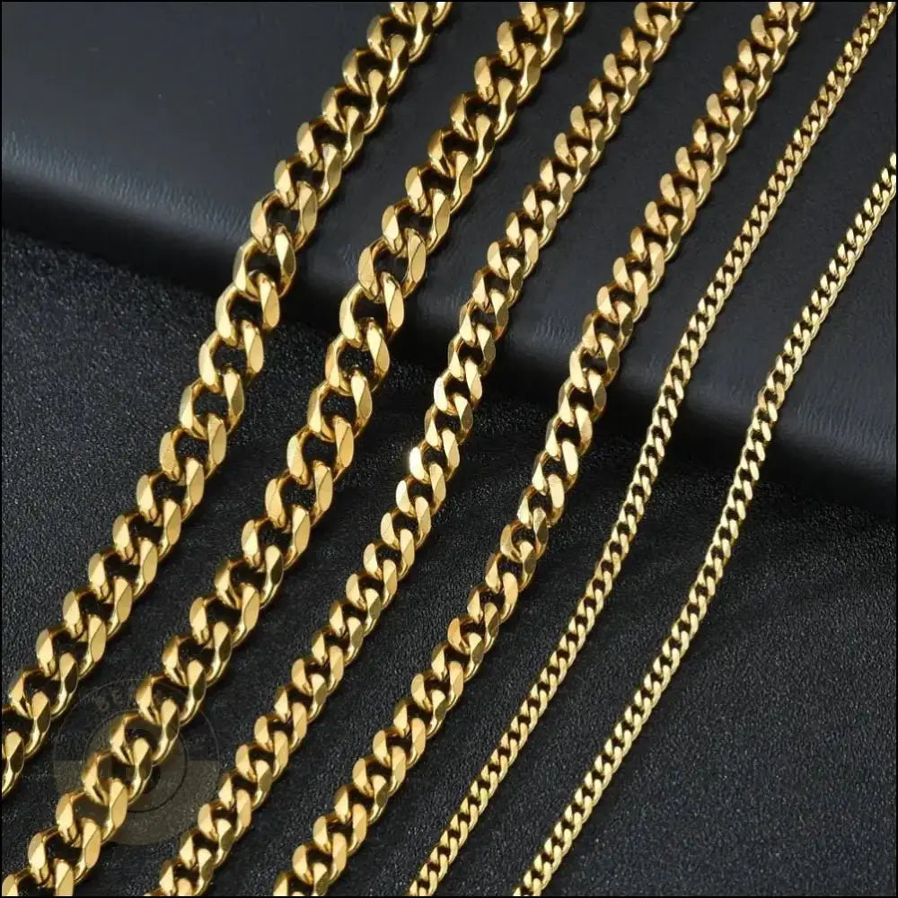 Jorge Cuban Curb Chain Necklace - BERML BY DESIGN JEWELRY FOR MEN