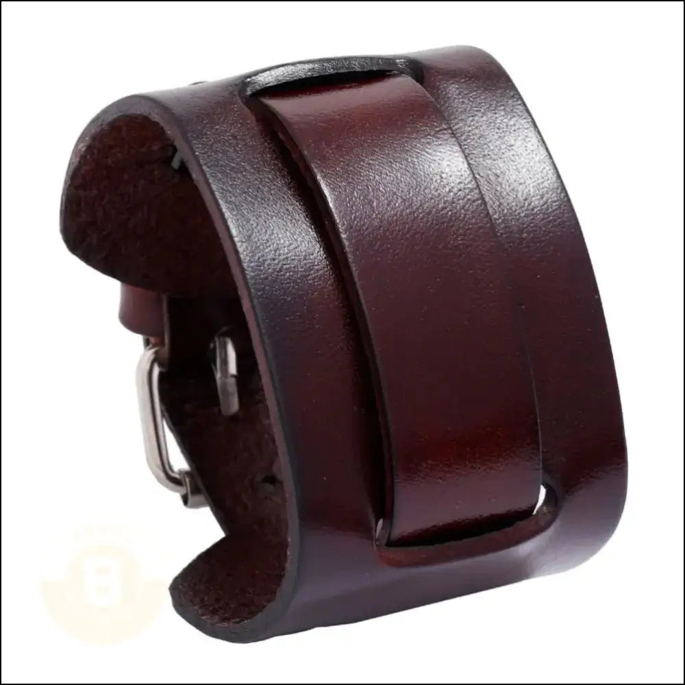 Tamascio Javier Leather Cuff Bracelet - BERML BY DESIGN JEWELRY FOR MEN