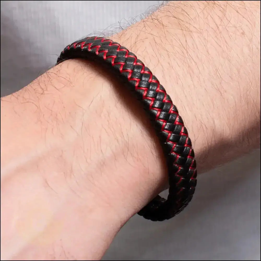 Valerio Dario Braided Leather Bracelets - BERML BY DESIGN JEWELRY FOR MEN
