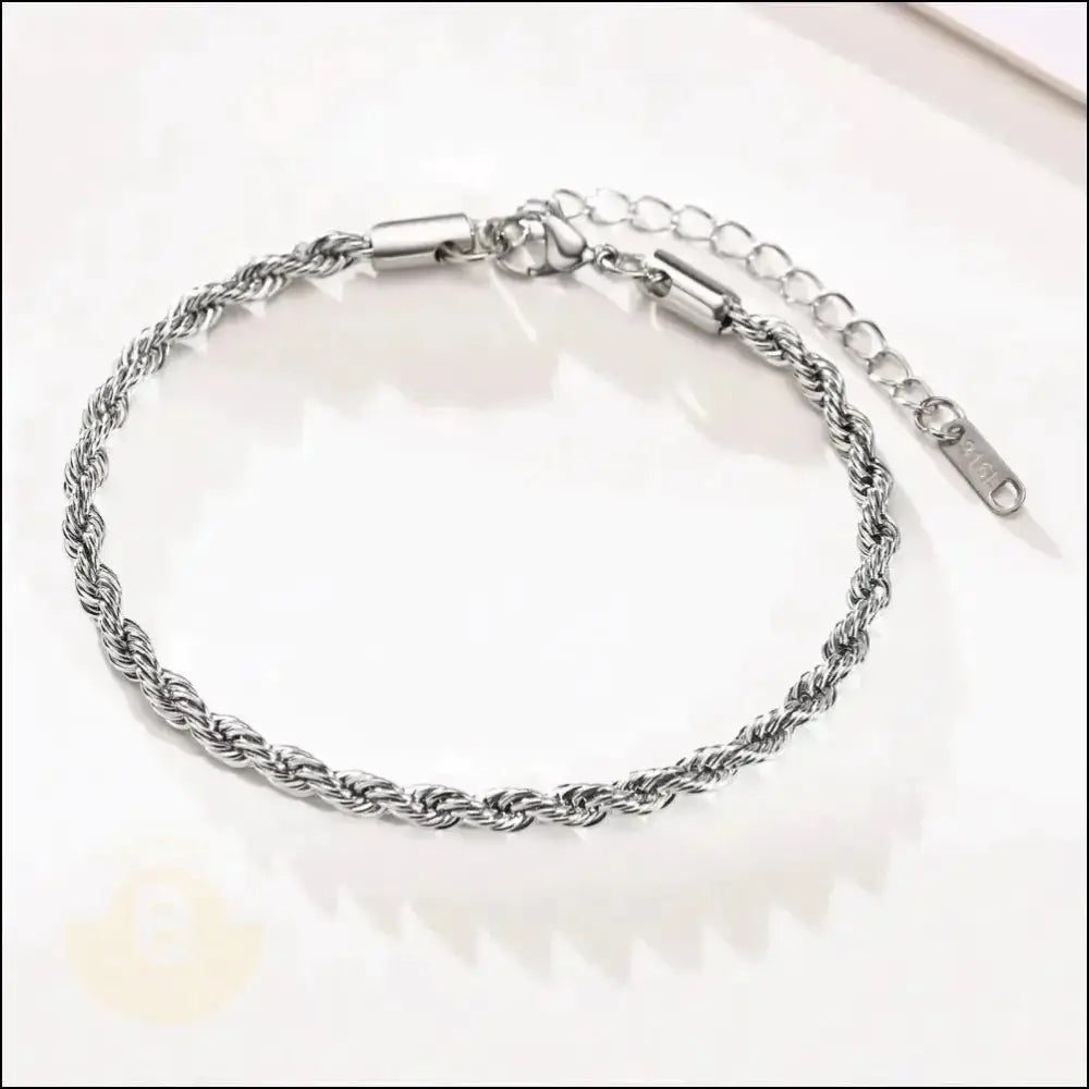 Armondo Rope Chain Bracelet - BERML BY DESIGN JEWELRY FOR MEN