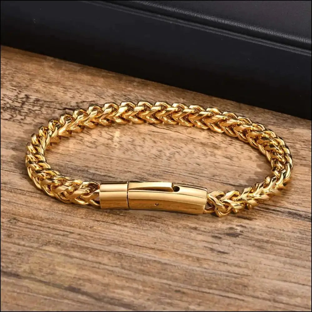 Eloi Wheat Chain Bracelet - BERML BY DESIGN JEWELRY FOR MEN