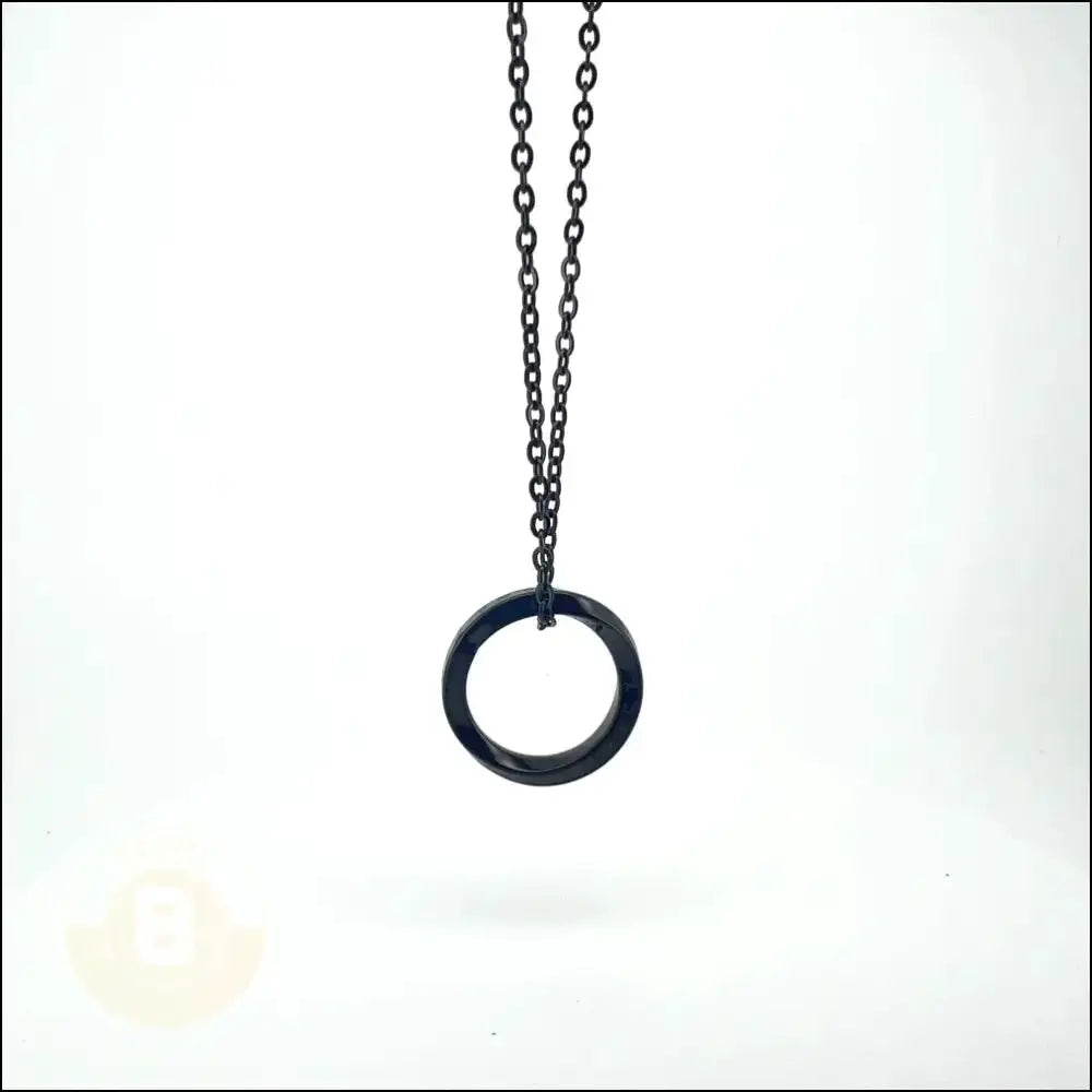 Erlend Mobius (Round) Pendant with Chain - BERML BY DESIGN JEWELRY FOR MEN