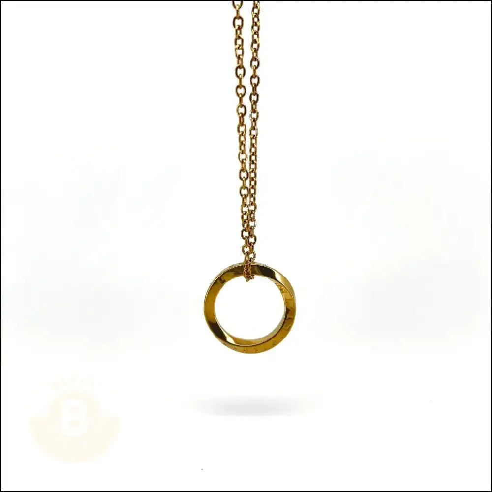 Erlend Mobius (Round) Pendant with Chain - BERML BY DESIGN JEWELRY FOR MEN