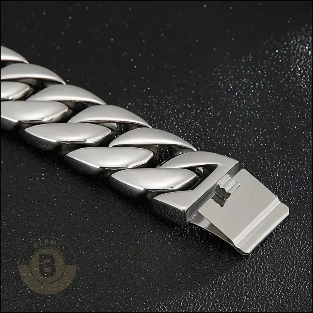 Gabriel Chunky Cuban Bracelet - BERML BY DESIGN JEWELRY FOR MEN