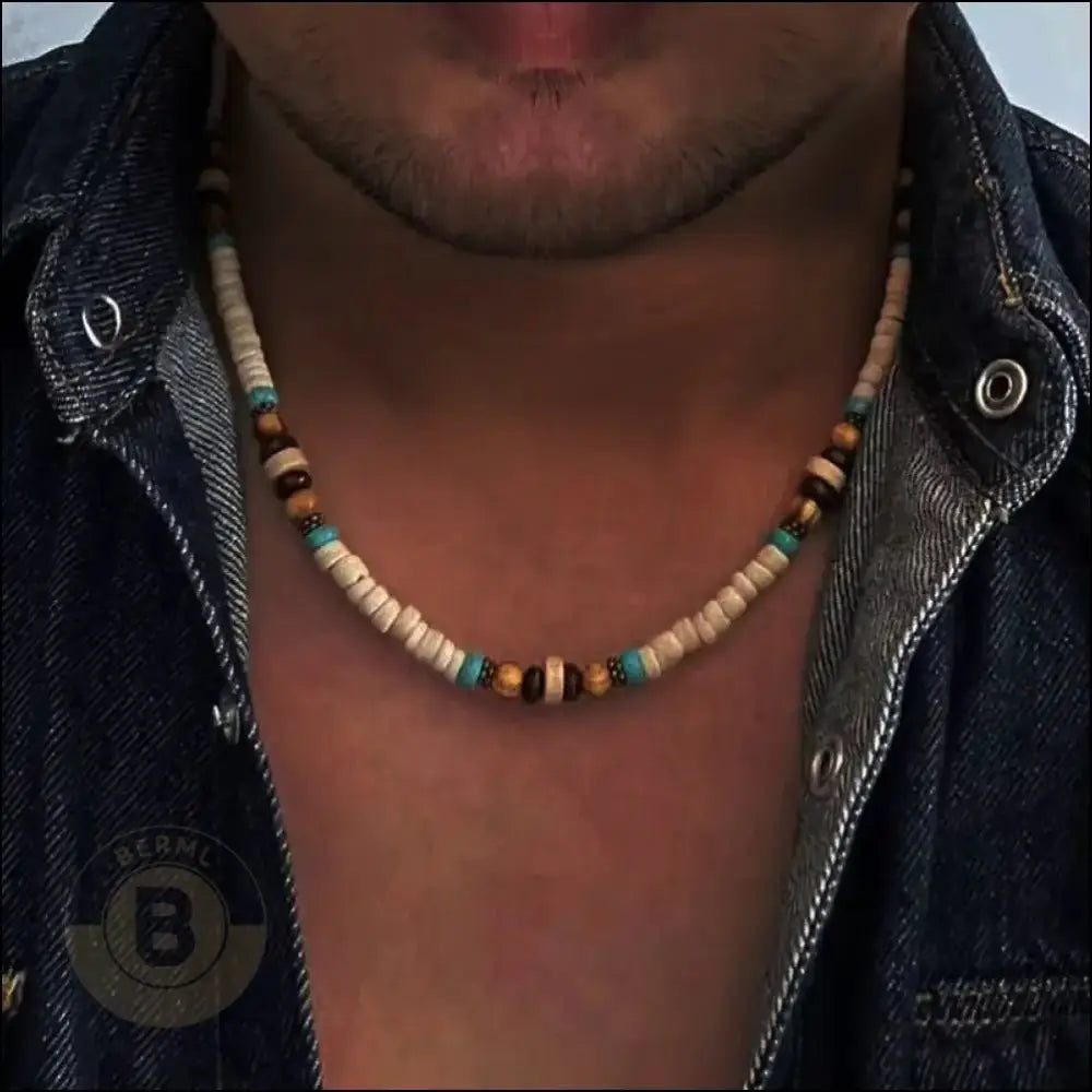 Joaquin Surfer Necklace - BERML BY DESIGN JEWELRY FOR MEN