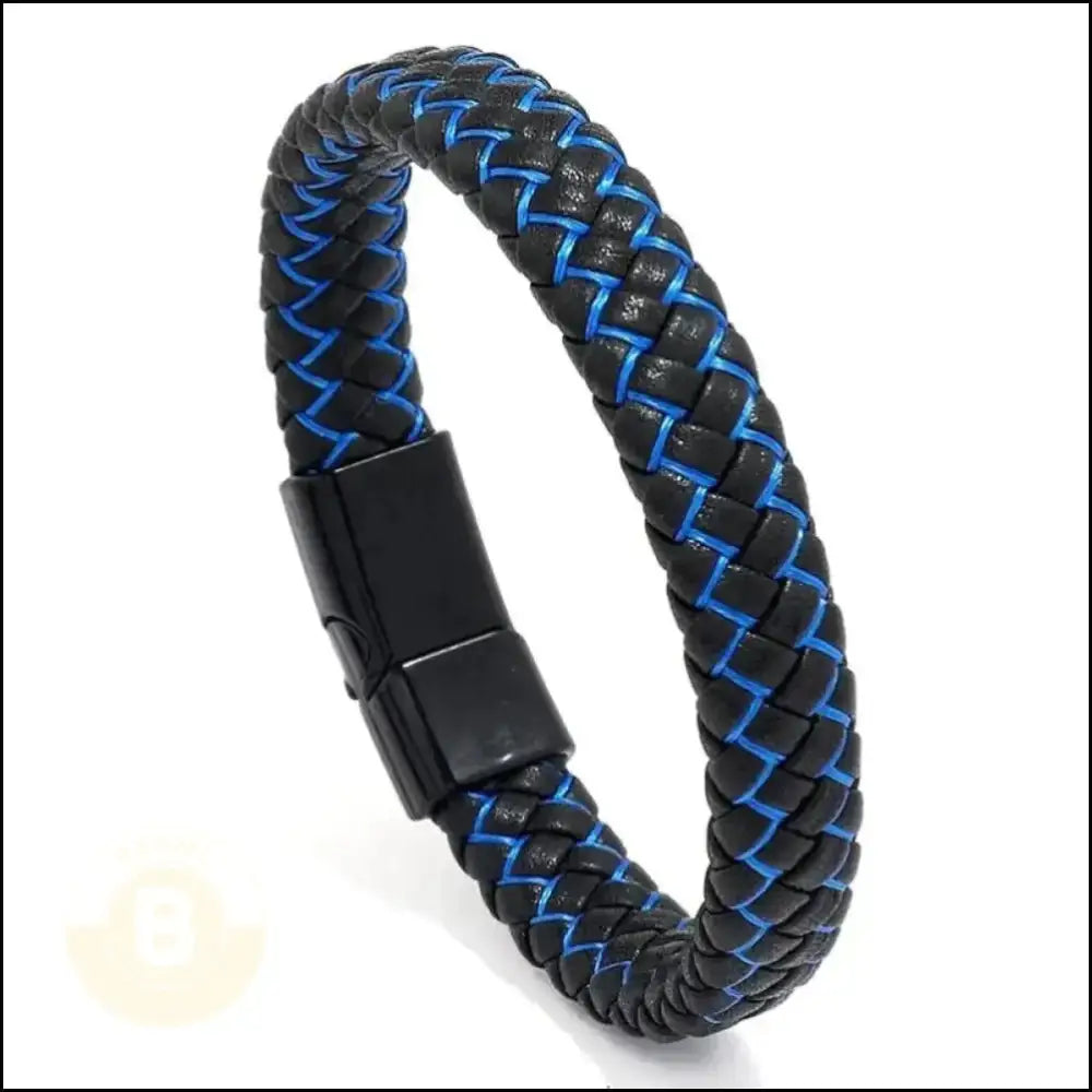 Vincenzo Braided Leather Bracelets - BERML BY DESIGN JEWELRY FOR MEN